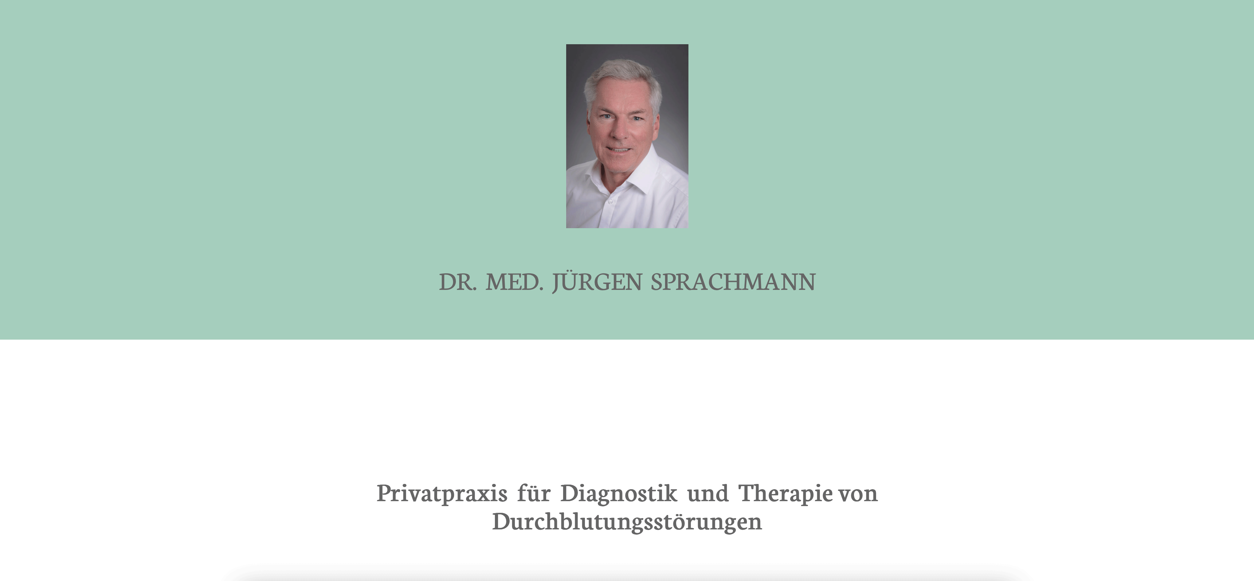 Startfoto-Durchblutungspraxis